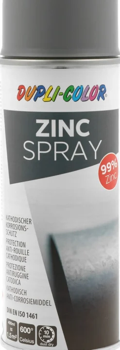 Dupli-Color Zinc spraymaling sølv, 400 ml
