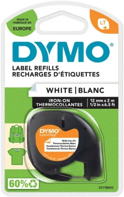 Dymo LetraTag iron-on merkebånd til stoffetiketter
