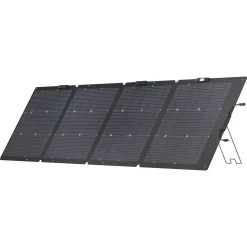 EcoFlow NextGen tosidig solcellepanel 220 W, sammenleggbart