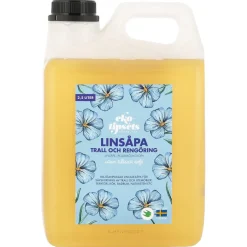 Ekotipset linoljesåpe i dunk,  rengjøring, ekstra fet, 2,5 l