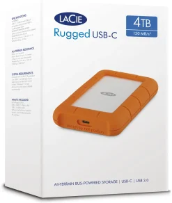 Ekstern harddisk LaCie Rugged USB-C