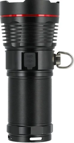 Ekstra sterk oppladbar lommelykt på 3600 lumen, IP44