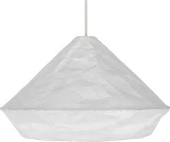 Elin hengende taklampe papir, hvit, 40 cm, Northlight