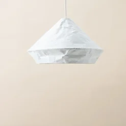 Elin hengende taklampe papir, hvit, 40 cm, Northlight