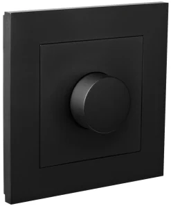 Elko Plus innfelt dimmer for glødepære 370LED svart