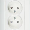 ELKO Plus 2-veis innfelt strømuttak for standard boks