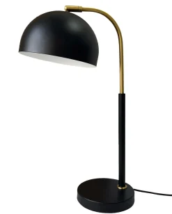 Elton bordlampe, vinklingsbar, svart, 52,5 cm – Northlight