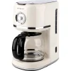 Emerio Retro kaffetrakter, beige, 1,5 l