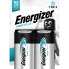 Energizer Max Plus D/LR20-batterier, 2-pakning