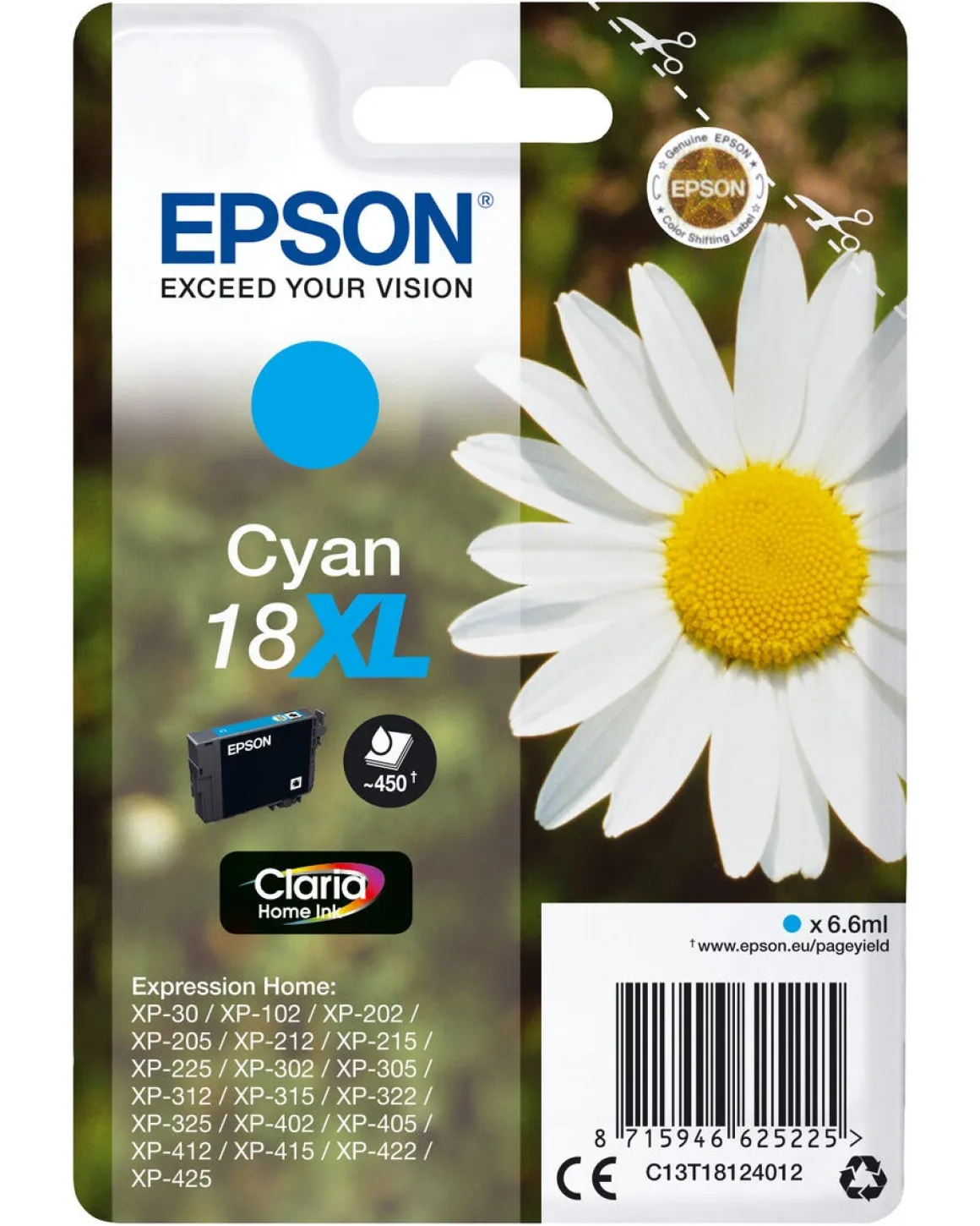 Epson 18 blekkpatron