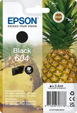 Epson 604 blekkpatron, flere farger