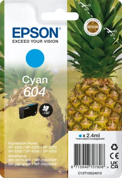 Epson 604 blekkpatron, flere farger