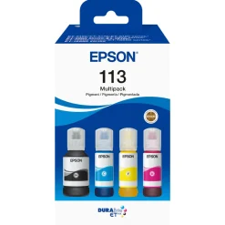 Epson 113 multipakning EcoTank blekk, 4 farger