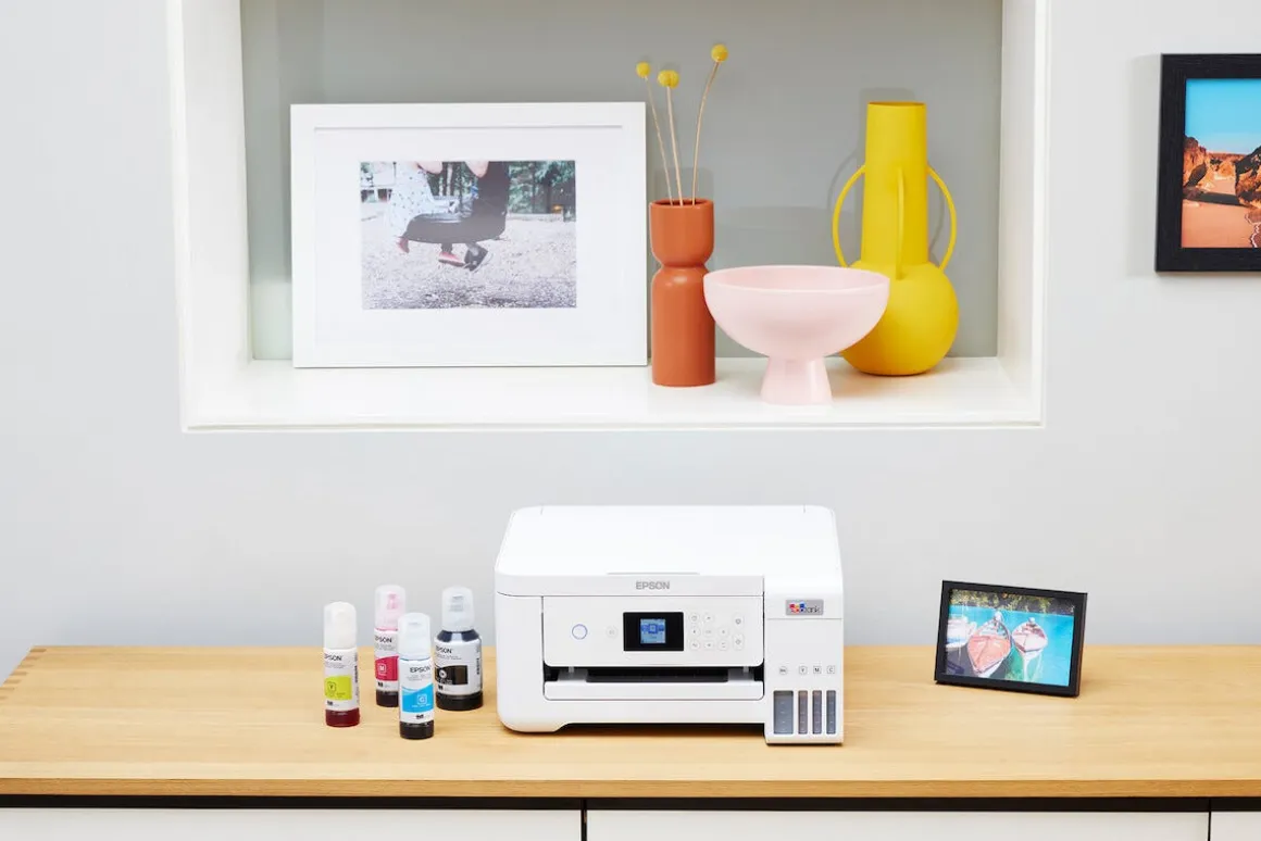 Epson Ecotank-skriver ET-2856 med skanner og LCD-skjerm