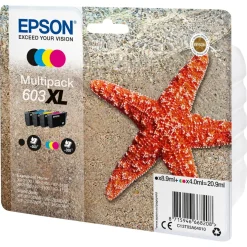 Epson 603XL blekkpatron multipakning, flere farger