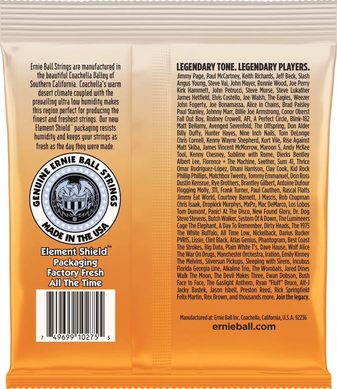 Ernie Ball Ukulele Clear concert/soprano strengesett