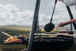 Espegard vaffeljern åpen ild, støpejern
