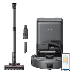 Eufy E20 3-i-1 robotstøvsuger, mopp, håndstøvsuger