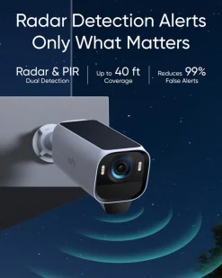 EufyCam S3 Pro overvåkningskamera 4K+ HomeBase S380, 2-pakning