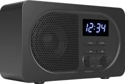 Exibel FM-radio, klokkeradio, Bluetooth, USB og 3,5 mm