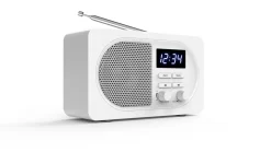Exibel FM-radio, klokkeradio, Bluetooth, USB og 3,5 mm