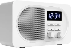 Exibel FM-radio, klokkeradio, Bluetooth, USB og 3,5 mm