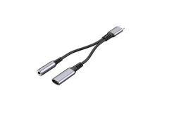 Exibel lyd- og ladeadapter USB-C 3,5 mm, 100 W
