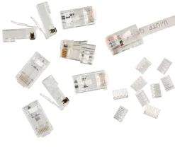 Exibel modularkontakt CAT6, 10-pakning