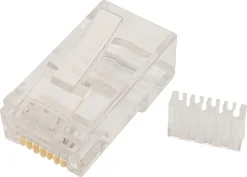 Exibel modularkontakt CAT6, 10-pakning