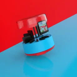 Exibel roterende kortoppbevaring Nintendo Switch, 12 rom