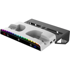 Exibel veggfeste PS5 med lading og RGB