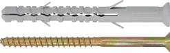 Fasadeplugg med forsenket skrue 10 x 120 mm