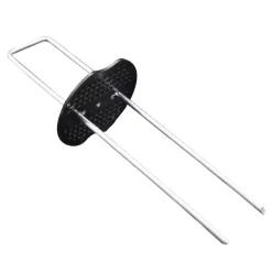 Fiberdukholdere med plastskiver, 10-pakning