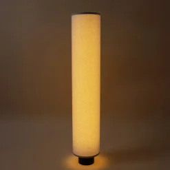 Filip gulvlampe metall og lin, 110 cm, Northlight