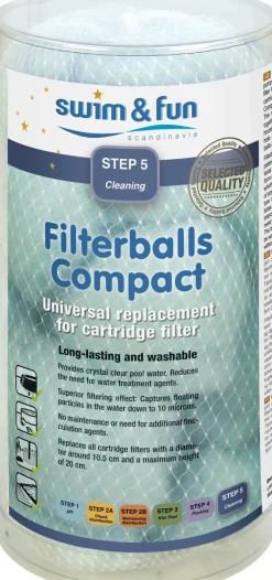 Filterballer til Swim & Fun svømmebasseng!