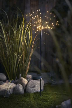 Fireworks solcellebelysning jordspyd 88 cm