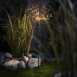 Fireworks solcellebelysning jordspyd 88 cm