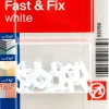 Fischer Fast & Fix veggkrok til gips og tre, 8-pakning