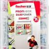 Fischer Profi-Box DuoPower universalplugg med skrue, 160-pakning