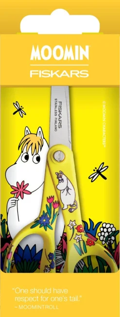 Fiskars Mummi Snorkfrøken barnesaks, høyre, fra 4 år