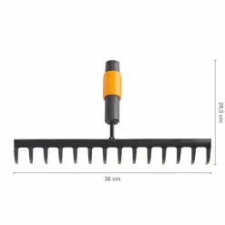 Fiskars rive OneClick med 14 bøyde tinder