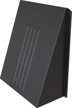 Flexit stormkappe uten ramme, 150 x 150 mm, svart