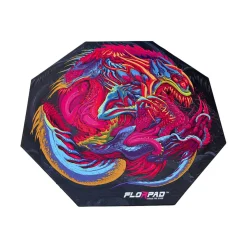 Florpad Hyper Beast gulvbeskyttelse til gamingstol, 100 cm