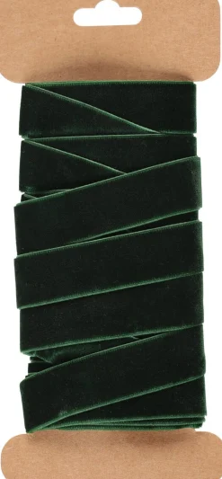 Fløyelsbånd 19 mm x 5 m