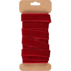 Fløyelsbånd 19 mm x 5 m
