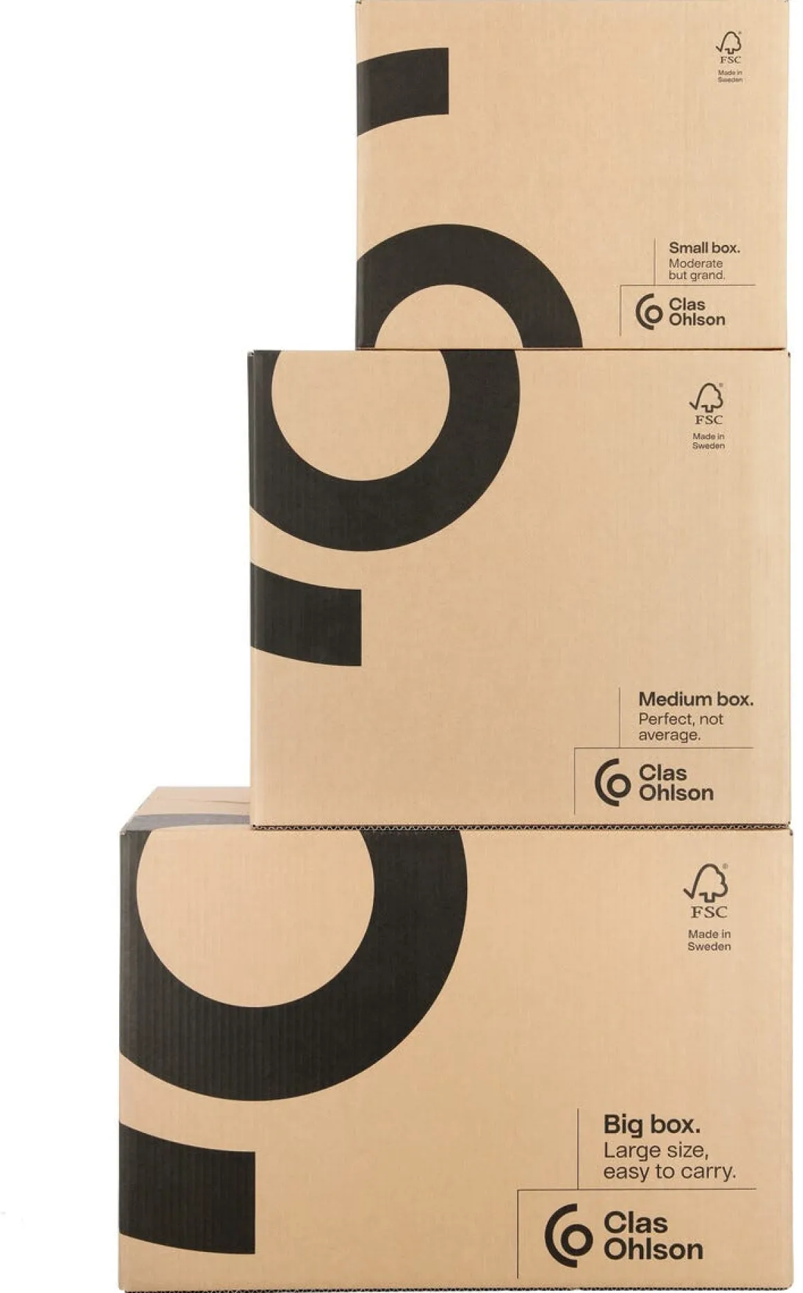 Flytteeske large 63 x 36 x 43 cm, 5 pk