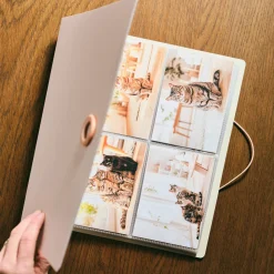 Fotoalbum A4 med plastlommer