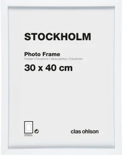 Fotoramme Stockholm, hvit