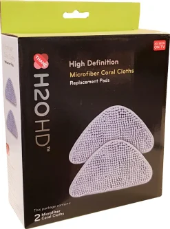 Frynseklut til dampmoppen H2O HD Mop, 2-pack