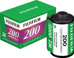 Fujifilm 200 fargefilm ISO 200 35 mm, 36 eksponeringer